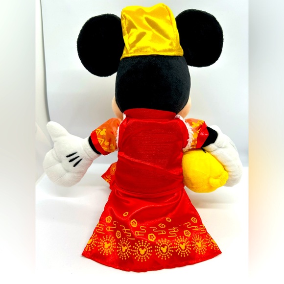Disney Parks 2019 Lunar New Year 13” Mickey Plush, Year of the Pig, EUC. - Picture 2 of 2